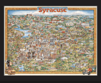 Syracuse Vintage Caricature 1978 (13x19)