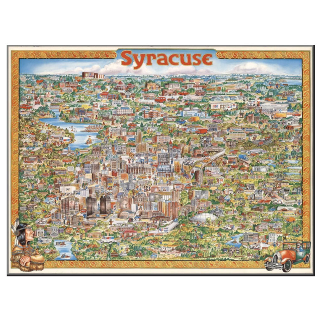 Syracuse Vintage Caricature 1978 (13x19)