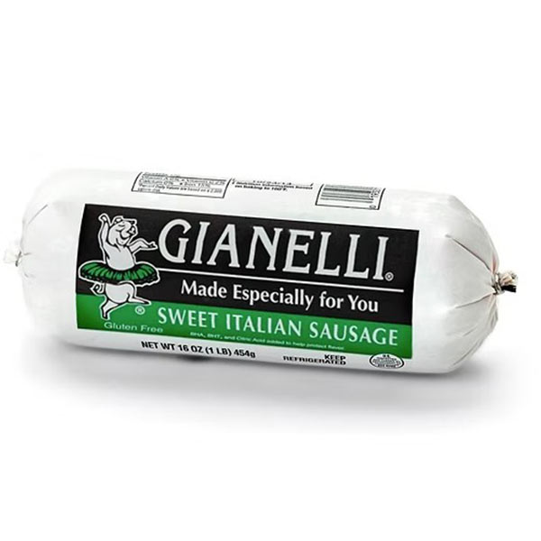 Sweet Sausage Chub (16 oz) - Gianelli