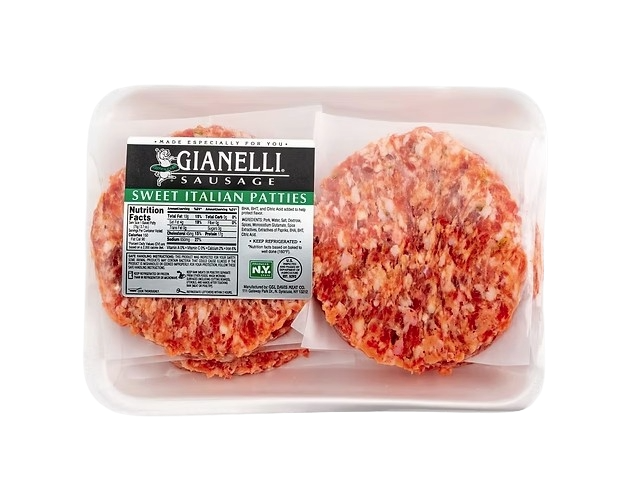Sweet Sausage Patties (16 oz) - Gianelli